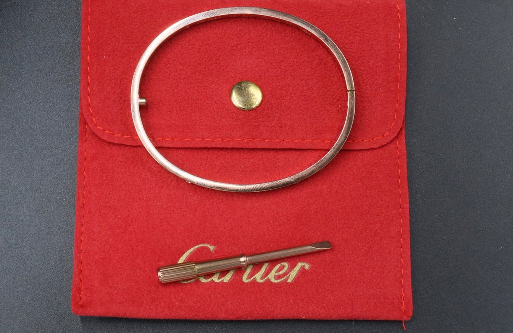 Brazalete Cartier Love - Rosa.