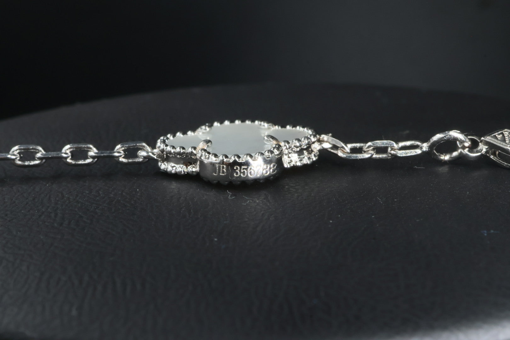 Collar VCA Alhambra 10 Motivos - Silver Nácar Diamonds.