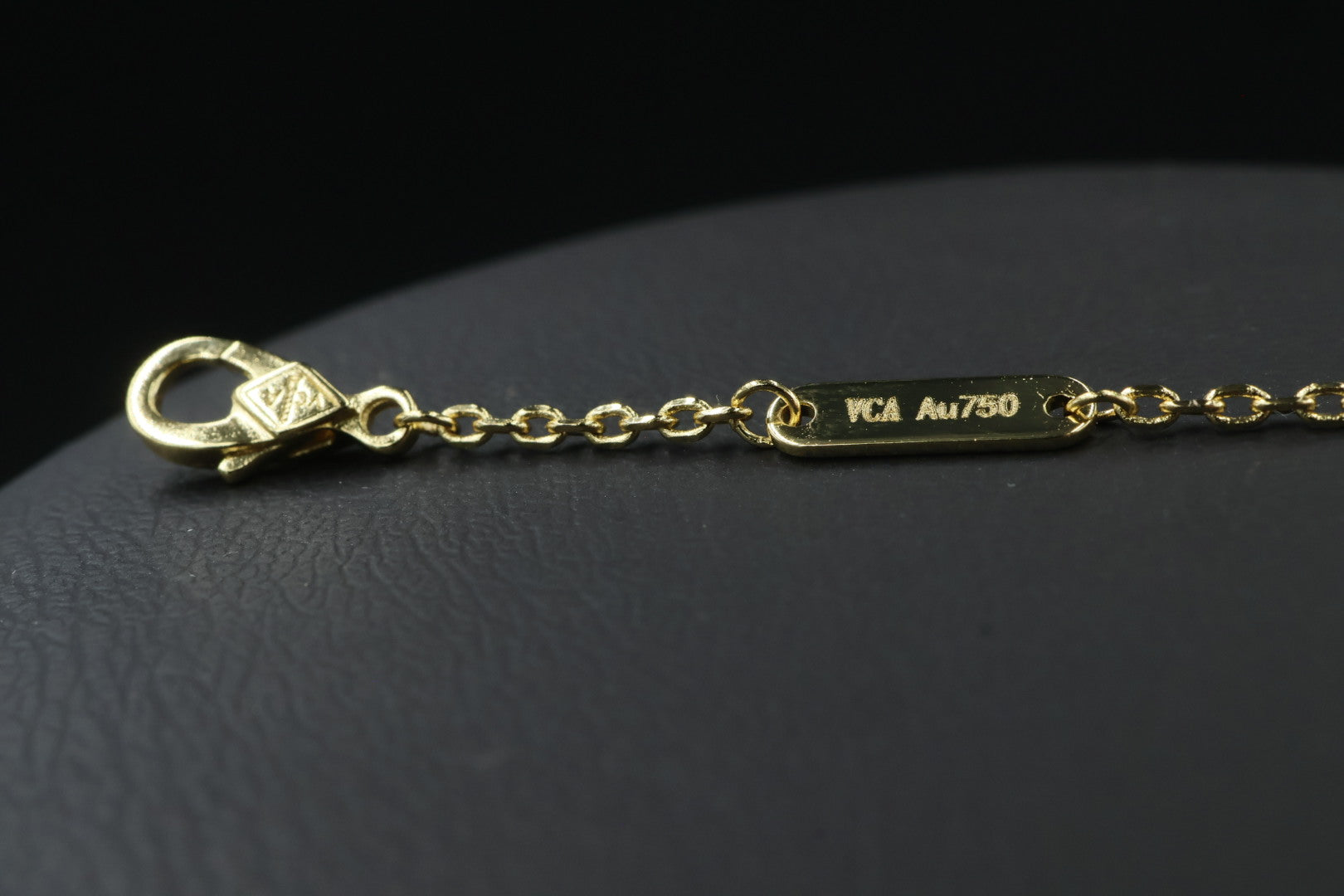 Collar Vintage Alhambra 1:1 Gold Diamonds.