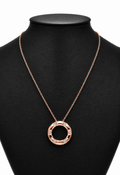 Collar Clavo con Zirconias - Rose Gold.