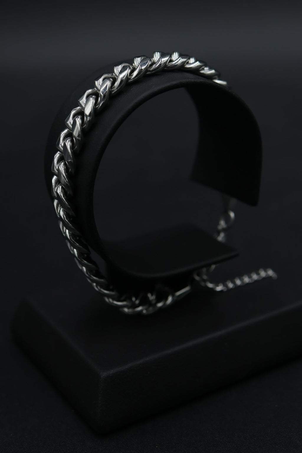 Pulsera Cubana con Extensible AI316L