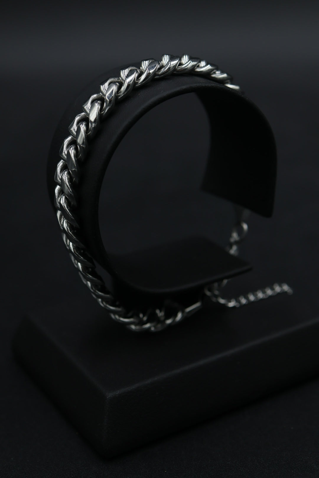 Pulsera Cubana con Extensible AI316L