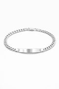 Pulsera tejido cubano con placa.