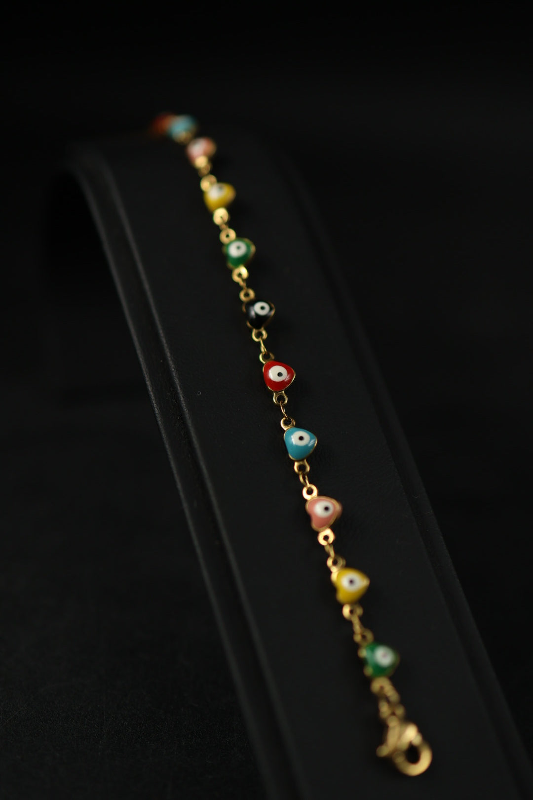 Pulsera Ojo Turco - Corazones Colores.