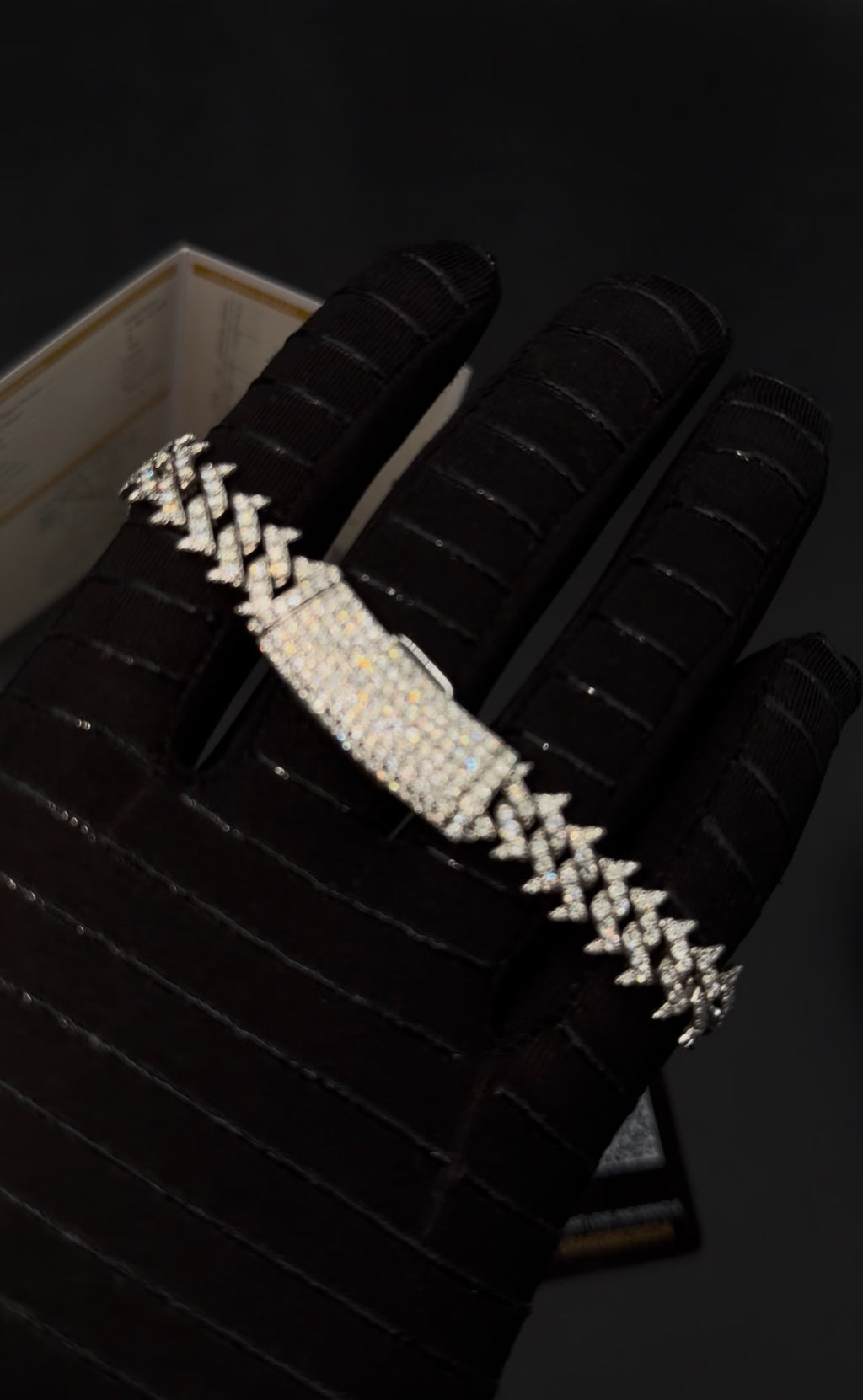 Pulsera Thorns Box - Moissanita