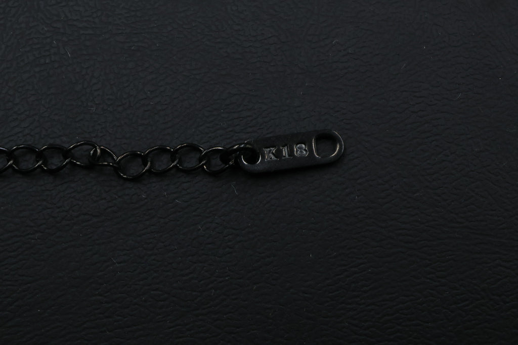 Pulsera Negra Trébol 13 mm Mármol - Morado.