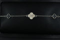 Pulsera 3 tréboles en plata 9.25. S925