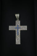 Dije de Cruz con Zirconias S925