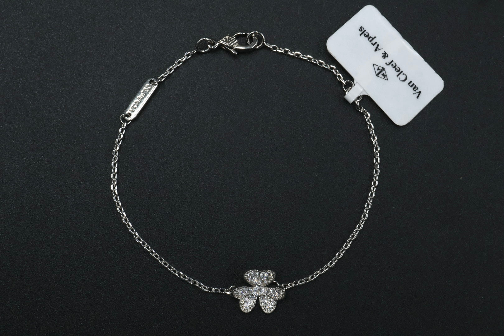 Pulsera VCA Frivole Minimodelo 1:1 Silver - Zirconias.