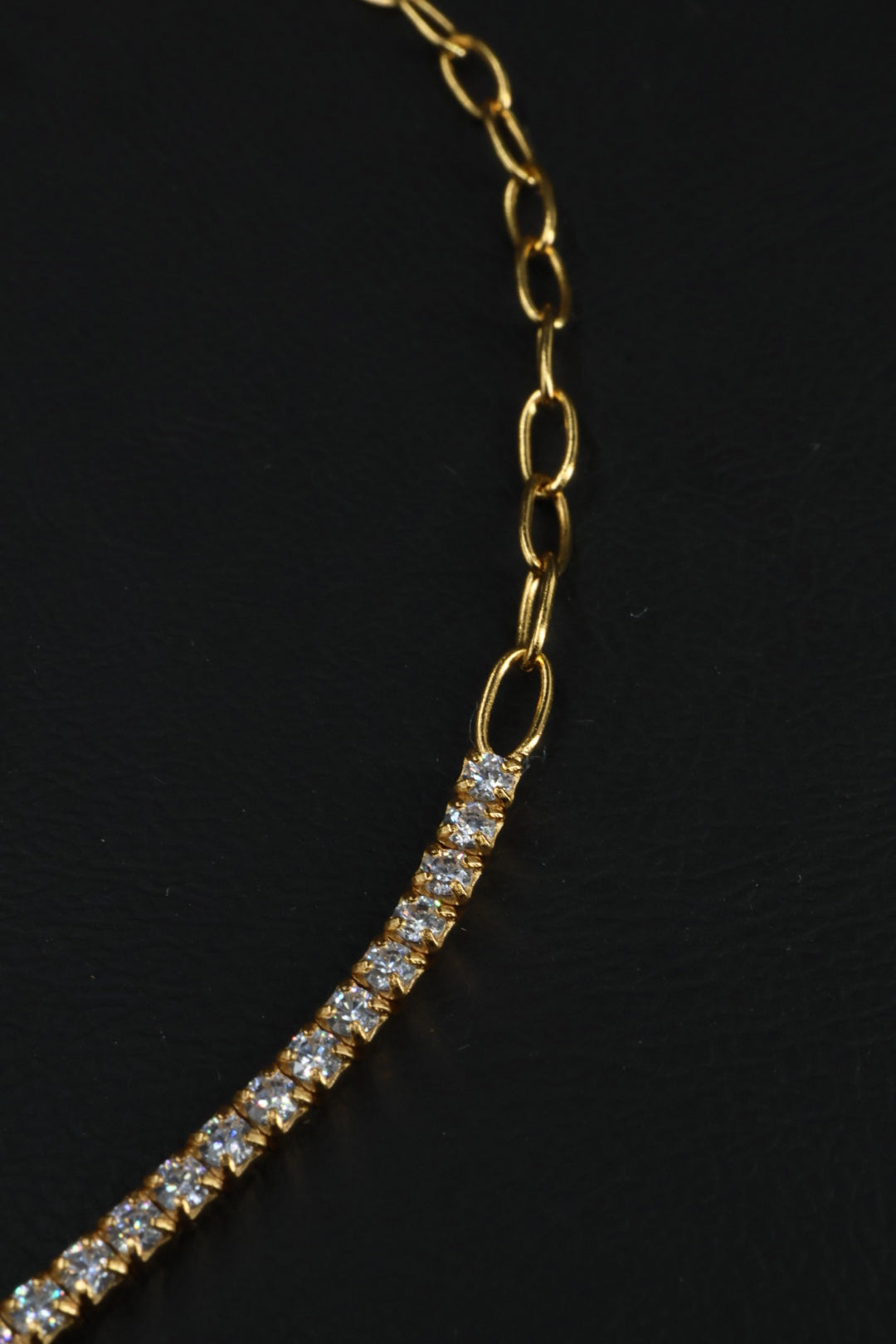 Pulsera Tenis Dorada