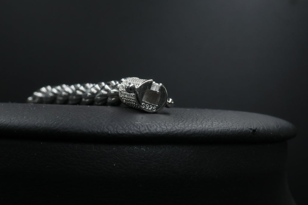 Pulsera Torzal Broche Iced - Moissanita