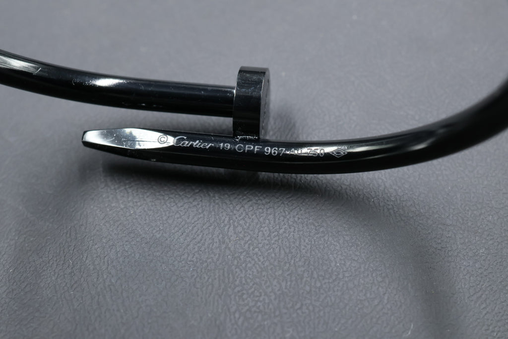 Brazalete Cartier Juste Un Clou Drill - Negro