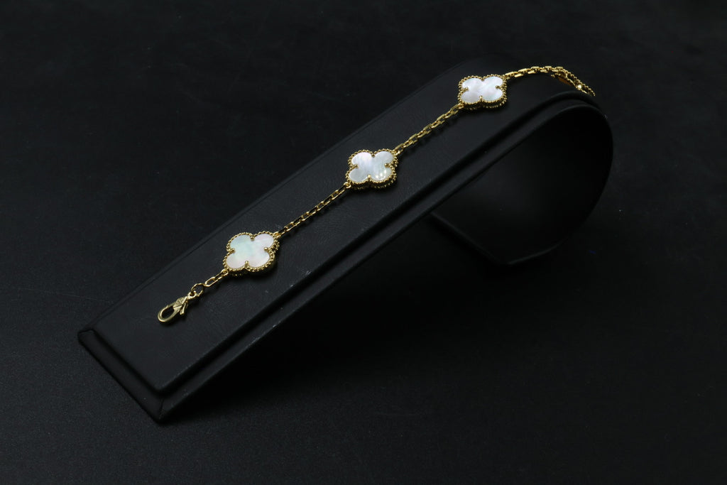 Pulsera VCA Alhambra 1:1 Gold Nácar