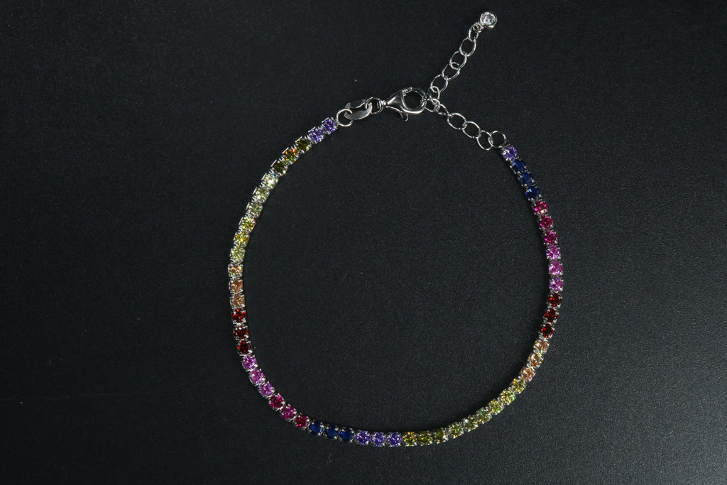 Pulsera Tenis Rainbow