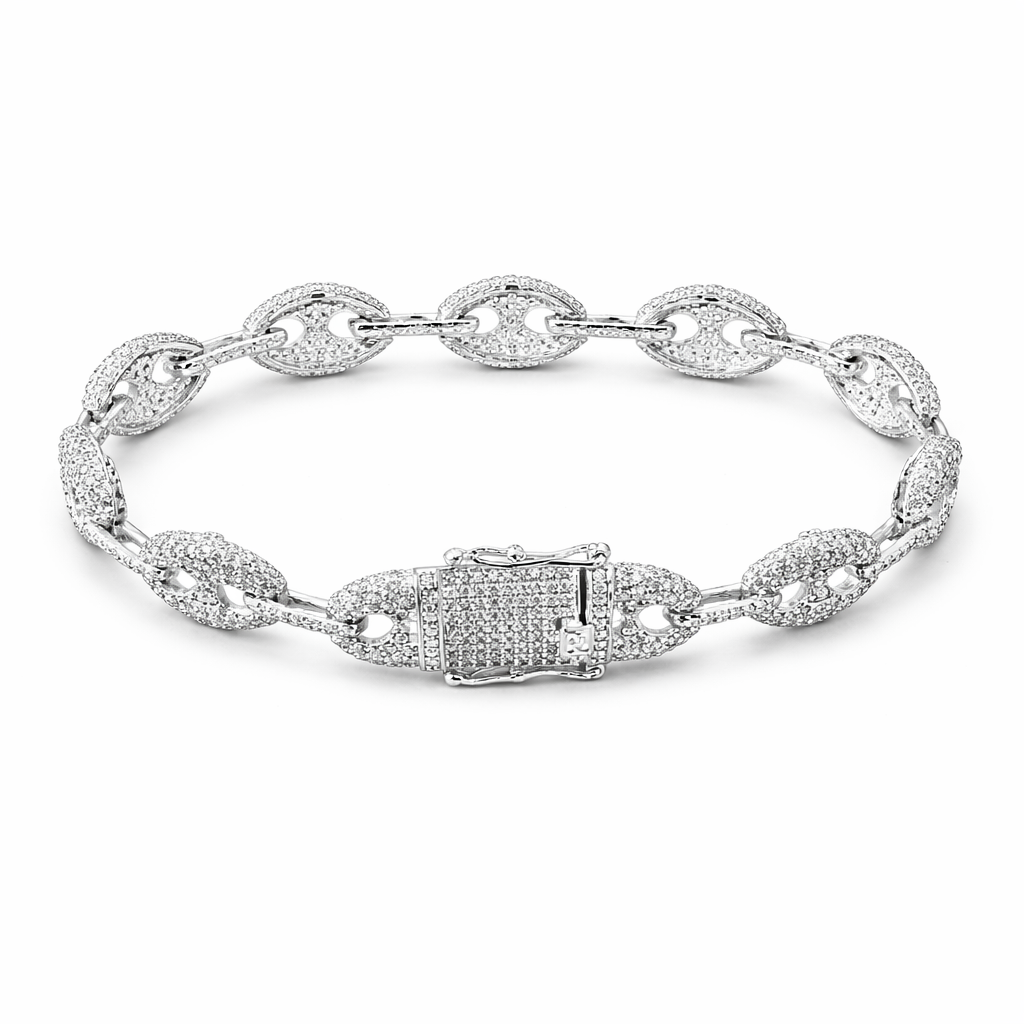 Pulsera Cubana Tejido GG.