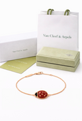 Pulsera VCA Lucky Spring 1:1 Alas Cerradas.