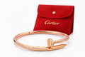 Brazalete Cartier Juste Un Clou Iced - Rose Gold