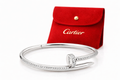 Brazalete Cartier Juste Un Clou Iced - Plateado