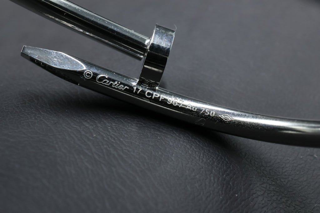 Brazalete Cartier Juste Un Clou Drill - Plateado