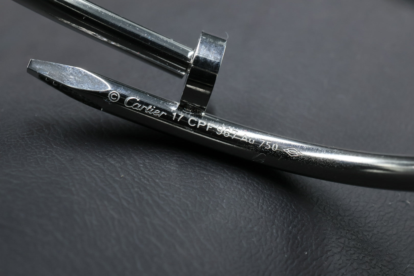 Brazalete Cartier Juste Un Clou Drill - Plateado