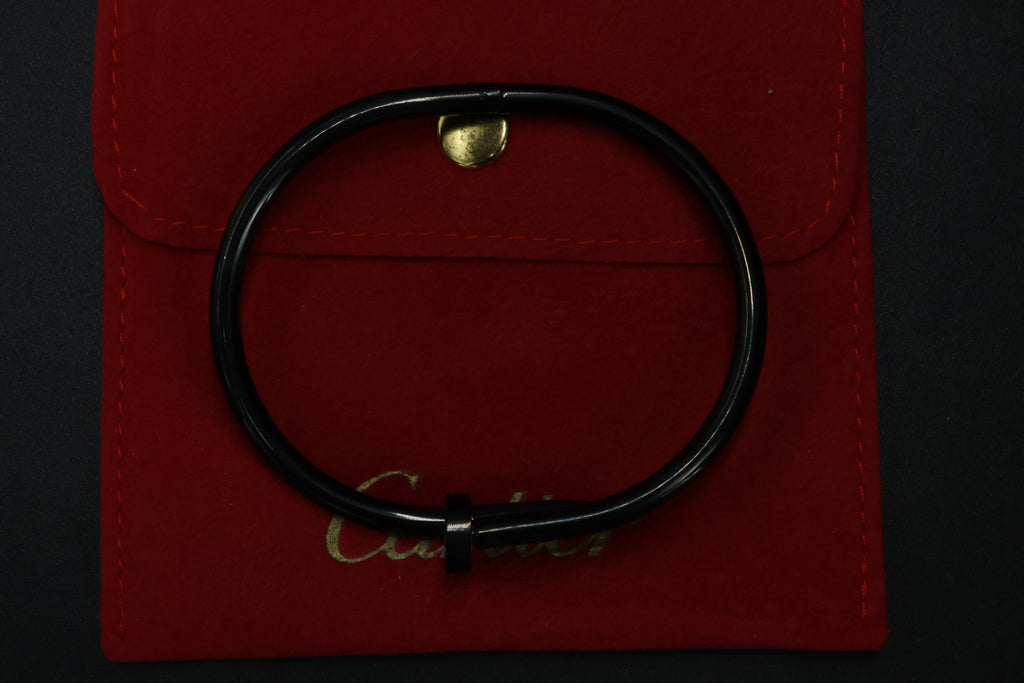 Brazalete Cartier Juste Un Clou Basic - Negro.