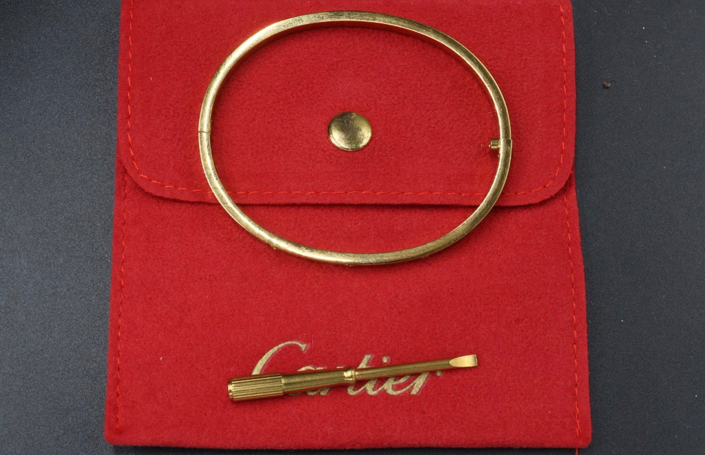 Brazalete Cartier Love - Dorado.