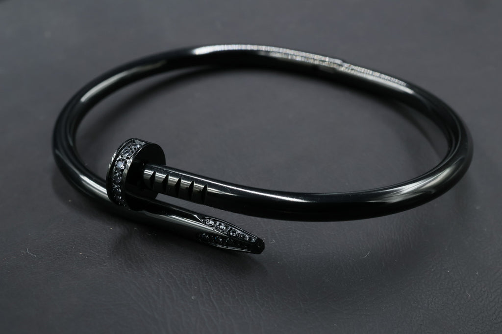 Brazalete Cartier Juste Un Clou Drill - Negro