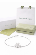 Pulsera VCA Frivole Minimodelo 1:1 Silver - Zirconias.