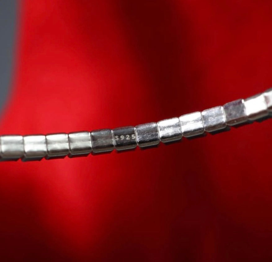 Pulsera Tenis Elástica - Moissanita