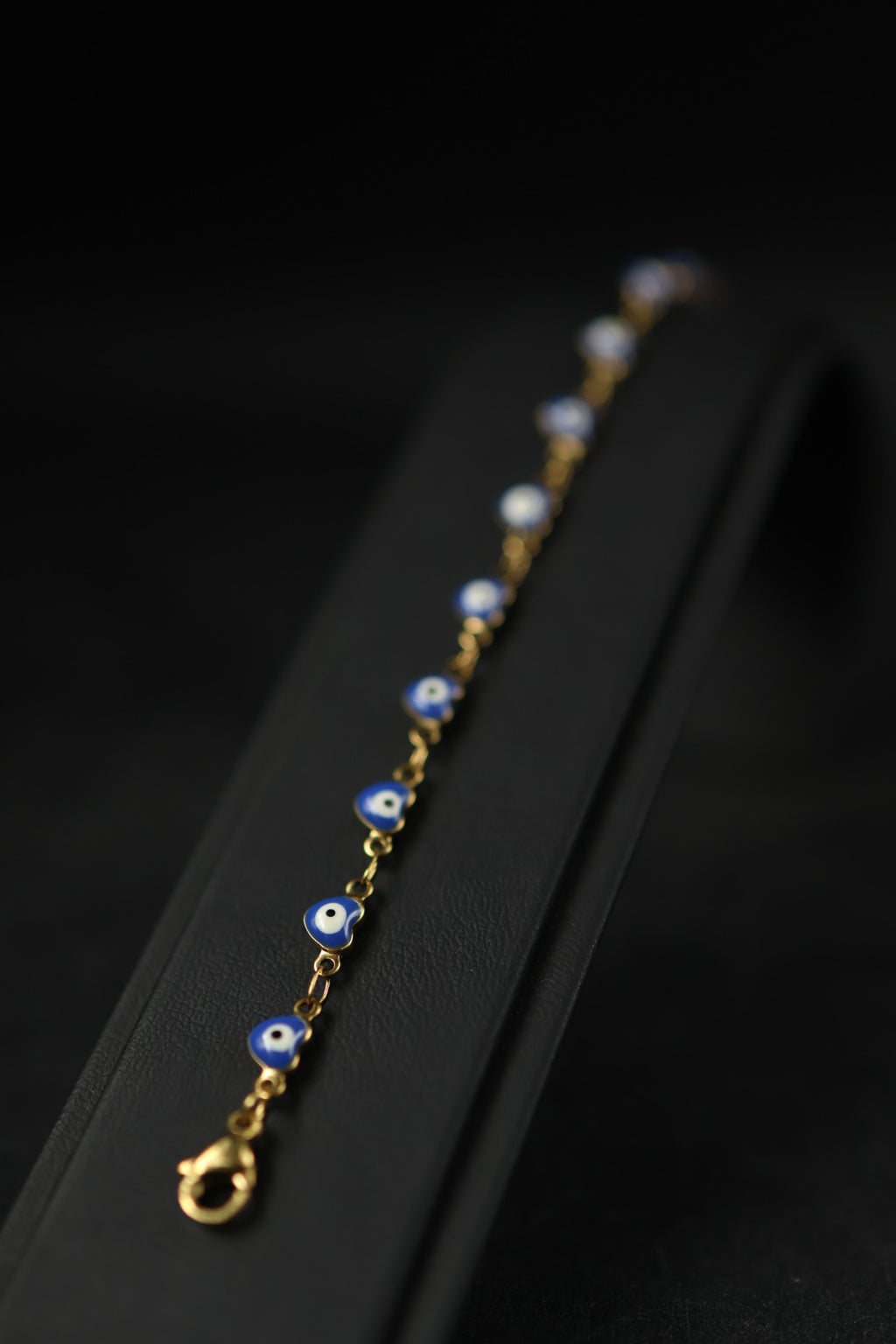 Pulsera Ojo Turco - Corazones Azules