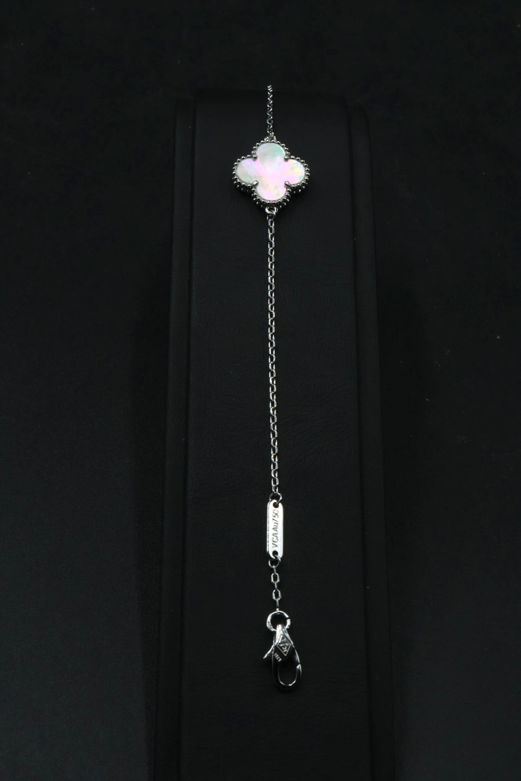Pulsera VCA Sweet Alhambra 1:1 Silver Nácar.