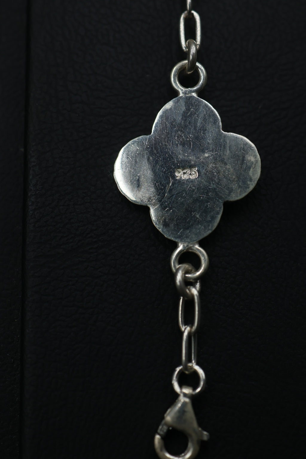Pulsera Trébol Láser en Plata 9.25 S925