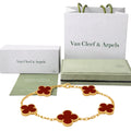 Pulsera VCA Alhambra 1:1 Gold Cornalina